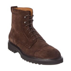 Antonio Maurizi Lace-Up Suede Boot, Brown
